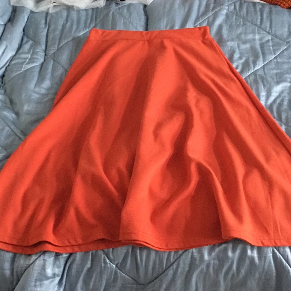 Orange Sunny Girl Skirt